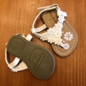 Baby Girl White Sandals